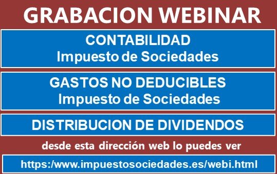 Contabilidad Impuesto Sociedades